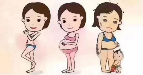 生孩子你只知道胸变大，你还知道咳嗽滴尿、妊娠纹伴终生等问题吗