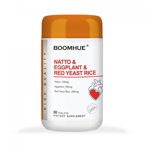 BOOMHUE 博唤纳豆茄子红曲复合片